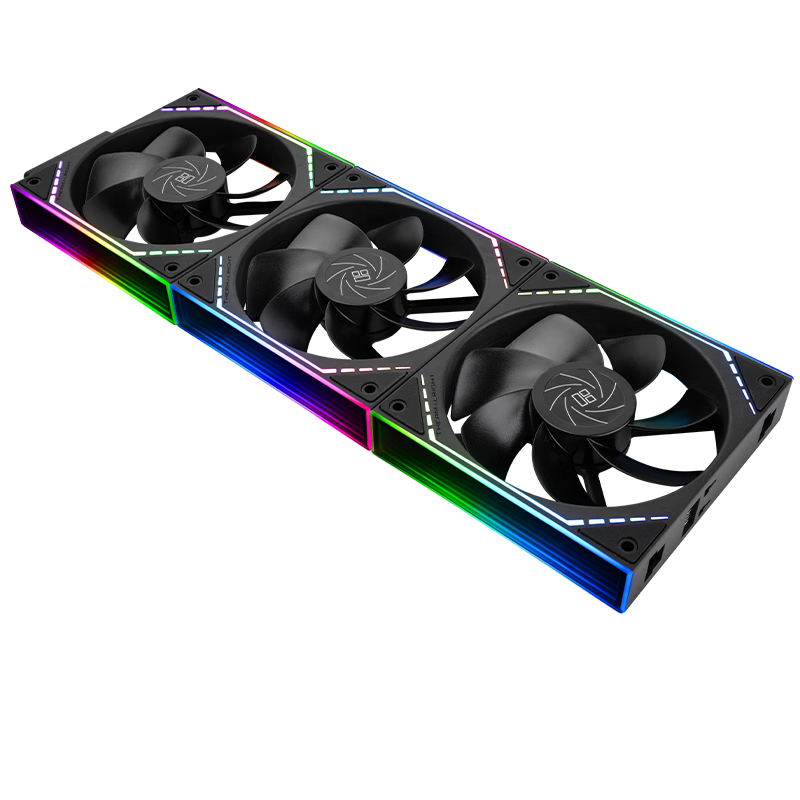 ����thermalright��TL-M12QR X3 12cm���ڷ��������߲�ƴ�ӻ������ ��ľ���� 1500ת��PWM  �ò����޾���  85Ԫ
