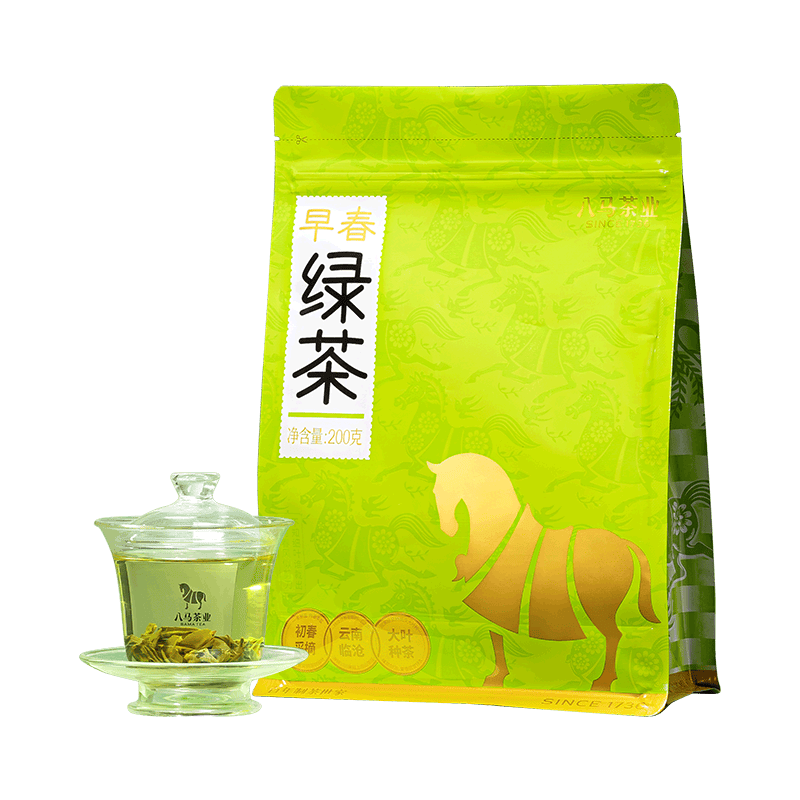 八马茶业 2026新茶春茶 早春新鲜绿茶 茶叶自己喝 袋装 200g