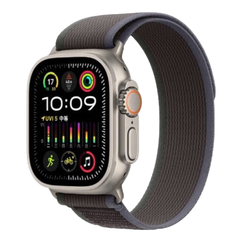Apple Watch Ultra1/Ultra2/Ultra3 苹果二手智能手表 精准双频GPS户外运动 Ultra2 钛金属原色 GPS+蜂窝款 49mm