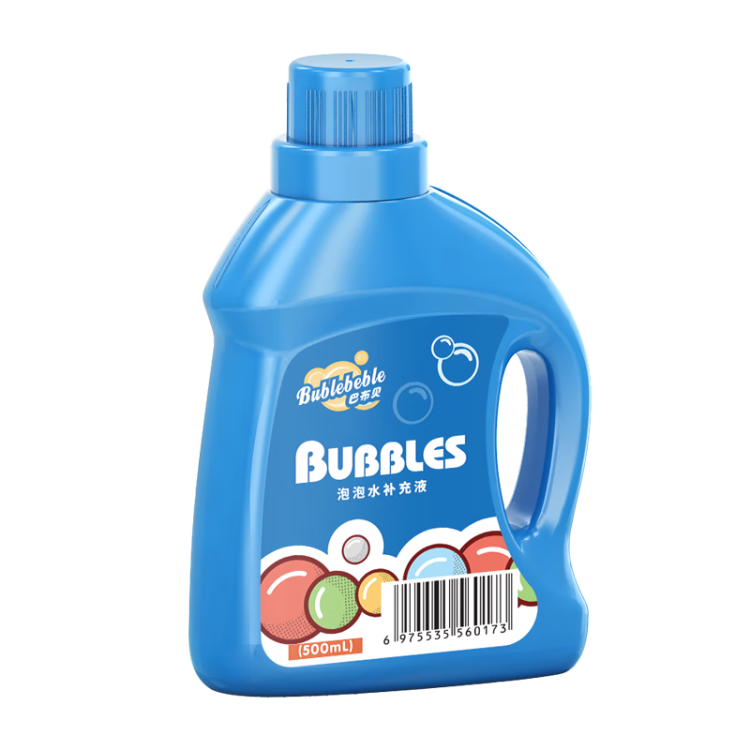 古欧（GUOU）儿童泡泡水补充液七彩浓缩液婴幼儿安全无毒泡泡机枪超大装免兑水