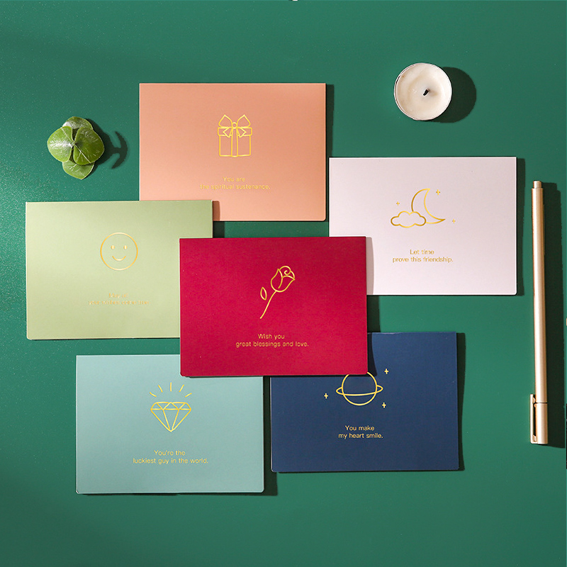 极度空间 贺卡 生日礼物心愿卡贺卡生日祝福感谢卡信封信纸手工卡片 6张装怎么样,好用不?