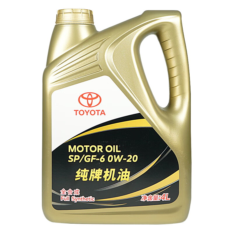 ���� TOYOTA һ��ԭ������SPȫ�ϳ�0W-20 4L����ʨ�������ٷ�˫��E �ʹ�½��