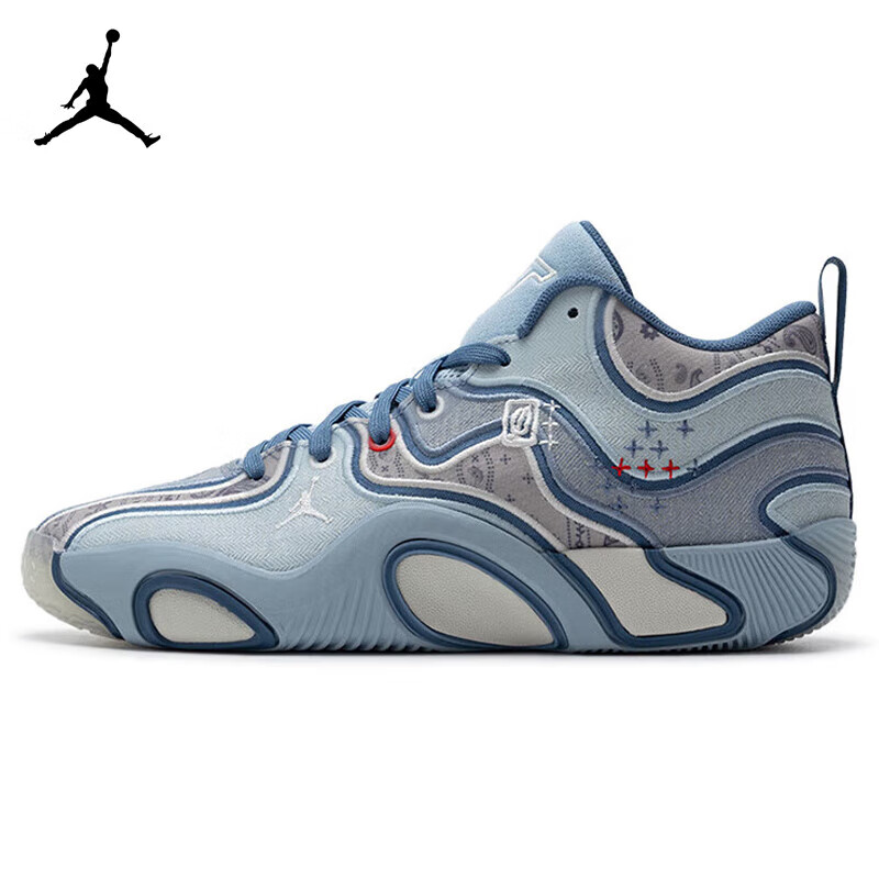 Jordan男子篮球鞋乔丹 塔图姆3代 TATUM 3实战运动鞋HV5911-401蓝42.5