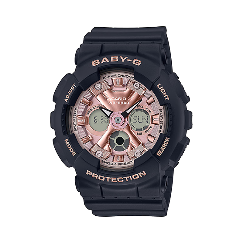 卡西欧(CASIO)BABY-G系列 运动时尚女表BA-130-1A4DR