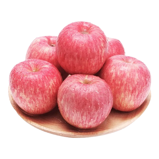 洛川苹果陕西延安特产红富士时令苹果送礼苹果生鲜新鲜脆甜整箱 尝鲜6个装  单果70+mm