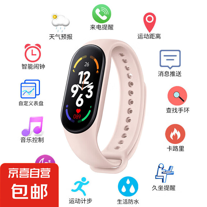 �����ֻ���С��ƽ�桿������������Ůѧ������Ѫѹ˯�߼��๦�ܼƲ������������ӽ����˶��ֱ� ��ɫ