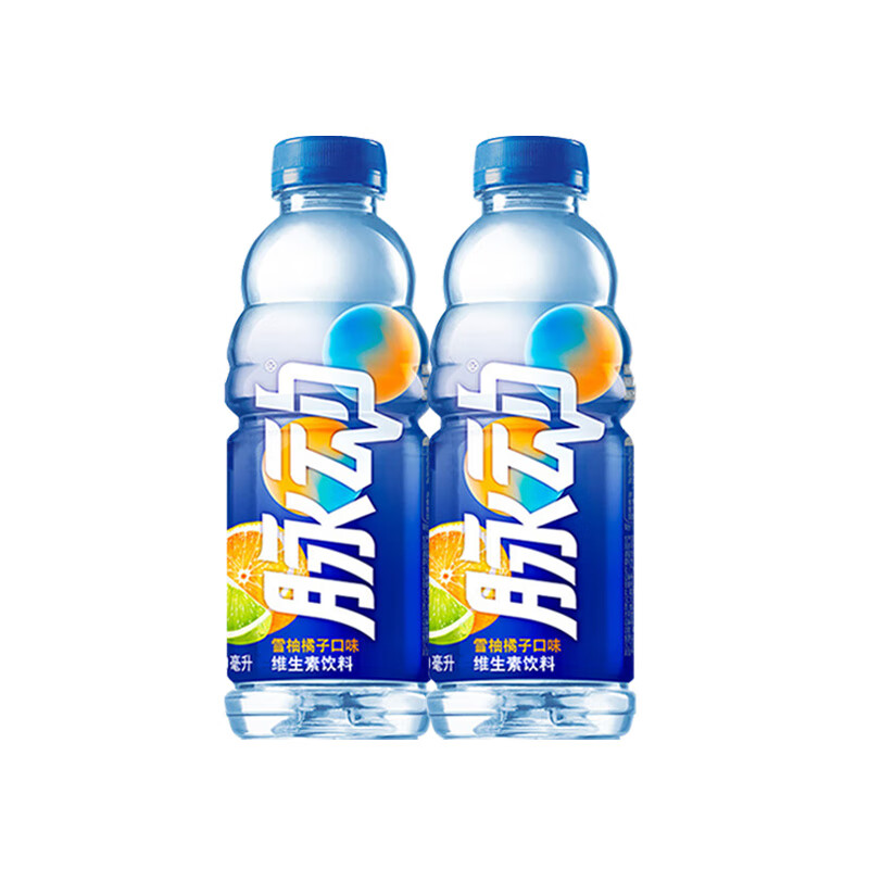脉动 维生素饮料 600ml*2瓶 多口味可选