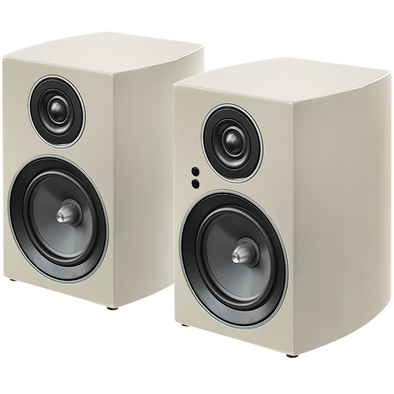 尊寶(JAMO)C707PA MKII二代有源音響無(wú)線(xiàn)藍牙音響HIFI高保真2.0聲道書(shū)架音箱家庭影院電視電腦桌面音響北歐米