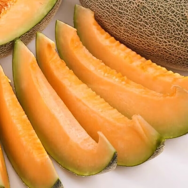 BUY哈密瓜 当季新鲜水果甜一整箱包邮现摘网纹瓜老汉瓜西州蜜 带箱5斤