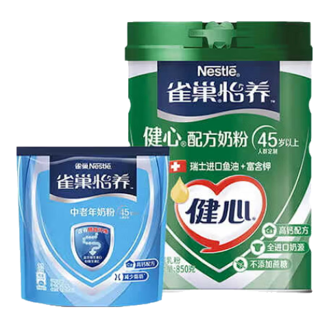 ���ڲ�����ȸ����Nestle���̷۳���ȫ��������߸��̷������ͳ��� ���� ��������850g+��ʳ��ά400g 119.9Ԫ