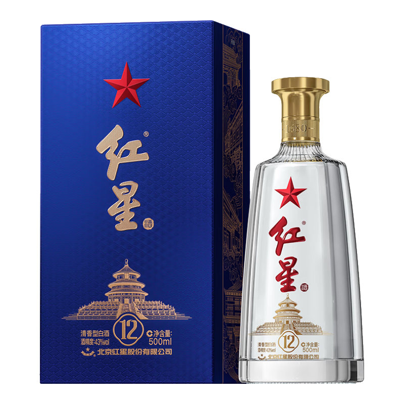  ͷ 12 43%vol Ͱ׾ 500ml ƿװ 85.6Ԫ