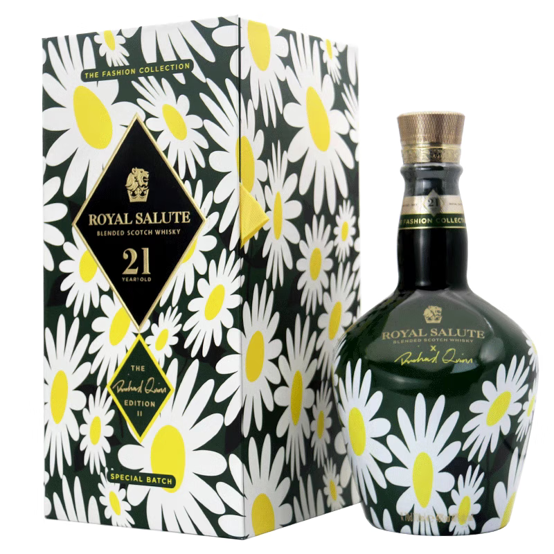 皇家礼炮（Royal Salute）苏格兰进口洋酒  调和型威士忌 保乐力加官方行货  皇家礼炮21年法兰西菊限定 700mL