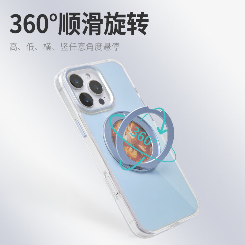 译壳手机壳iPhone16promax AI创意投屏手机壳苹果15/14/13promax手机套DIY编辑支架带相机按键 墨水屏 永夜帷幕黑-支架款 iPhone14