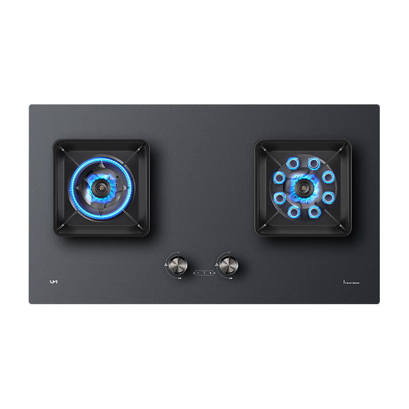 優(yōu)盟（UM）燃氣灶嵌入式 家用大火力煤氣灶雙灶 聚能猛火直噴九腔鴛鴦定時灶 AG磨砂玻璃 家電以舊換新UZ330 聚能猛火直噴九腔鴛鴦定時灶 天然氣