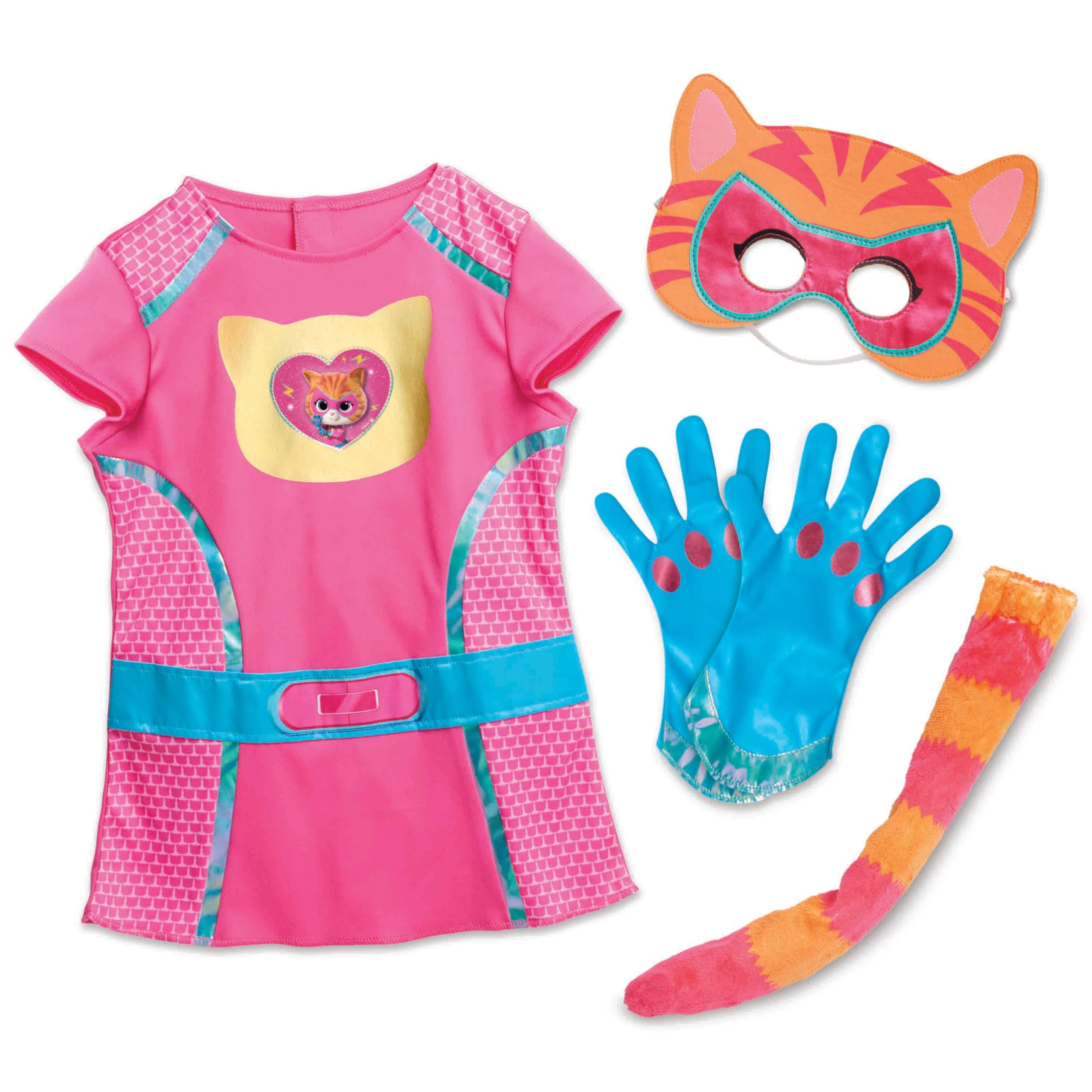Disney Junior SuperKitties Ginny 装扮套装,适合 3 岁以上儿童,Just Play 出品
