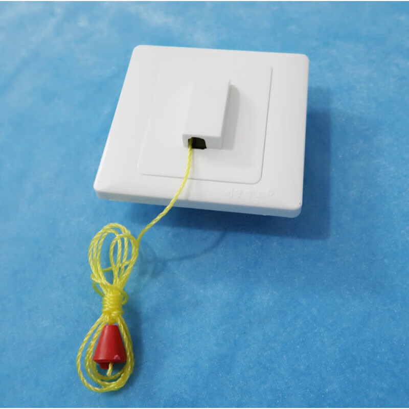 赛乐透86型拉线开关拉绳单控侧面墙壁双拉两个方形老式复古灯具配件