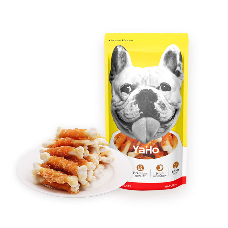 亞禾狗狗磨牙棒潔齒骨寵物零食玩具泰迪比熊磨牙潔齒耐咬骨頭 骨頭磨牙棒1包