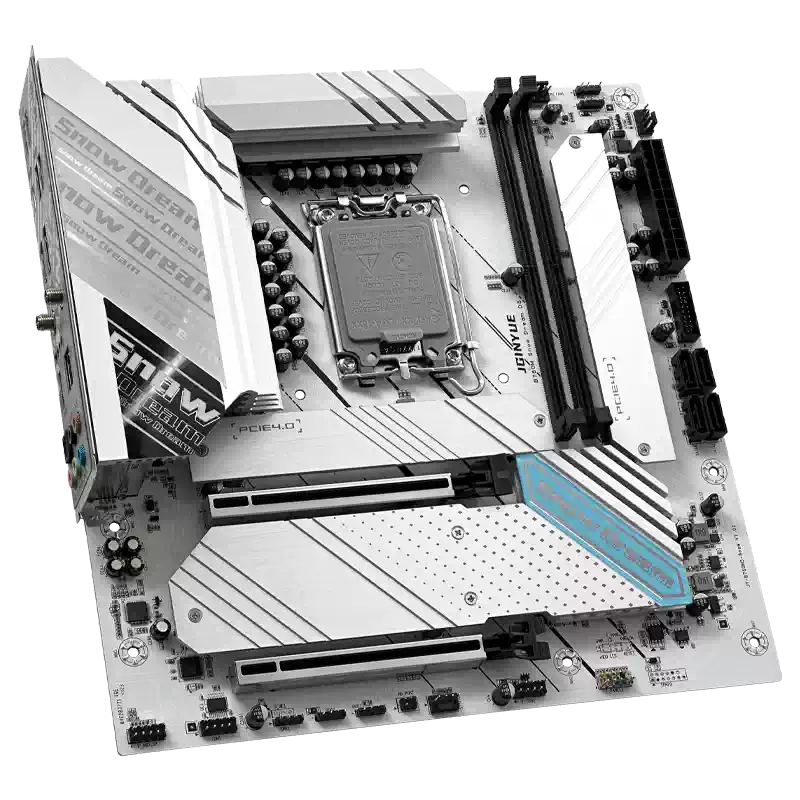 精粤 B760M Snow Dream DDR5雪梦 图 6