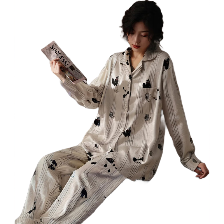 è�� ˯��Ů�������Ҿӷ���װ �ɰ�è�� ����͸�� ������� 74.95Ԫ(����ȯ)