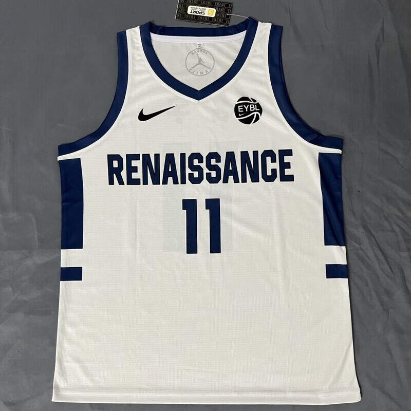 篮球服夏季运动服工厂直发来图数码透气球衣训练服 耐克白色上衣定制