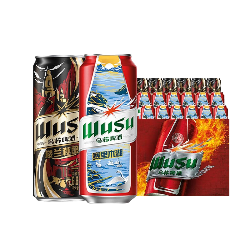 WUSU/����ơ�� ������+¥����� ��װơ�� 500ml 18�� 74Ԫ