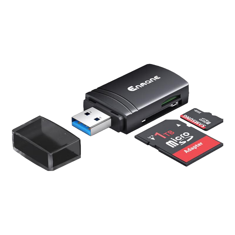EnmaneӢUSB3.0ĺһٶ֧CF/MS/SD/TF18.9Ԫ