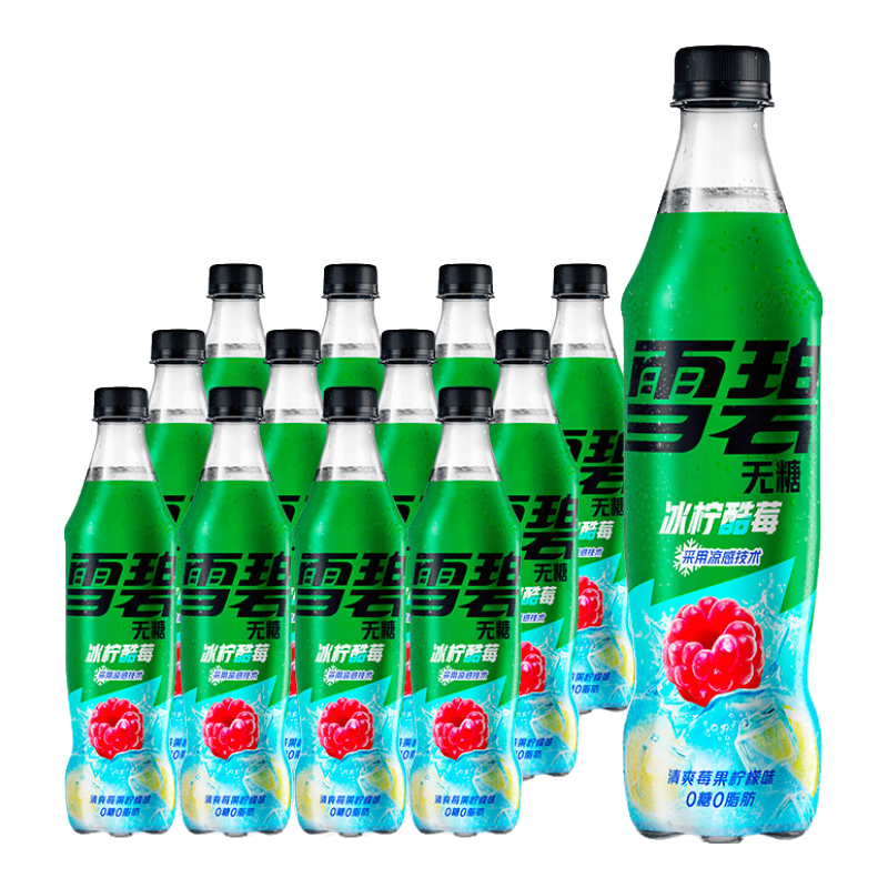 �ɿڿ��֣�Coca-Cola��ѩ�����Ǳ�����ݮζ ̼������0��0֬ �¿�ζȫ������ ѩ�̱�����ݮ500ml*12ƿ