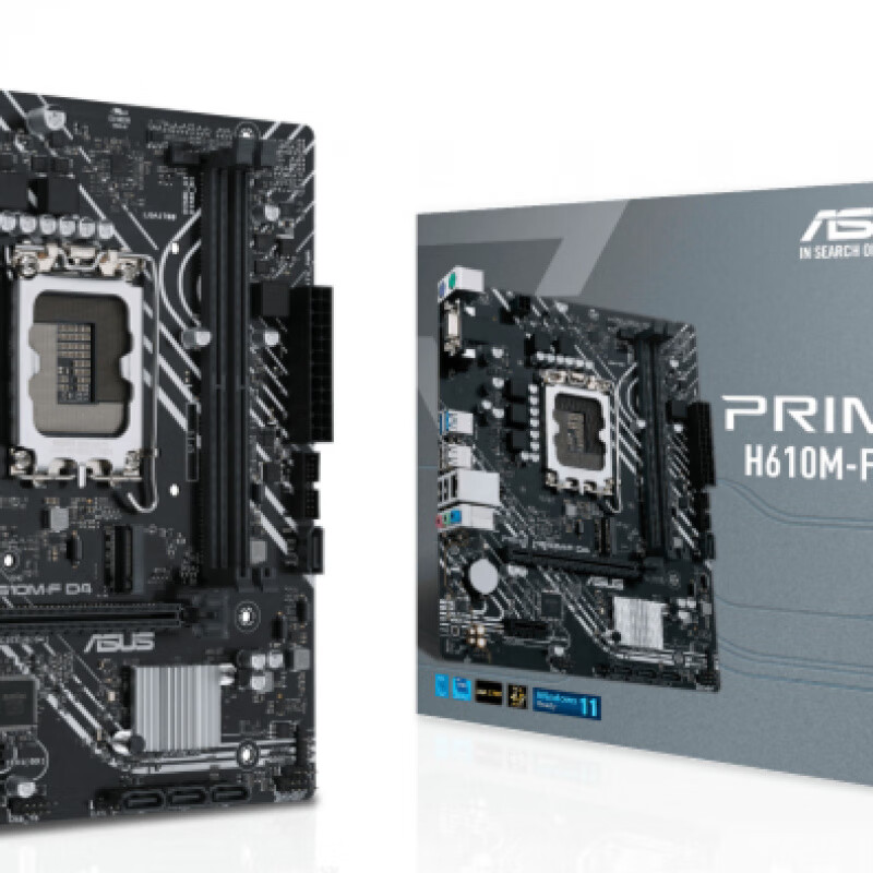 华硕 ASUS华硕PRIME H610M-F D4台式机主板支持12代13代CPU