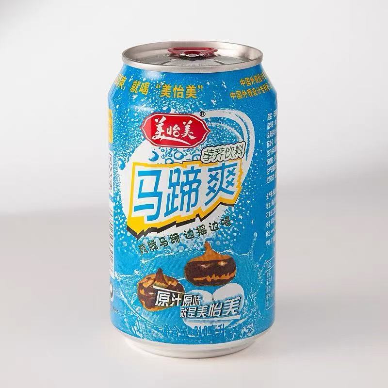 美怡美美怡美马蹄爽荸荠饮料310ml*12罐含果肉甘蔗汁清润解腻解渴 美怡美马蹄爽 310mlX12罐