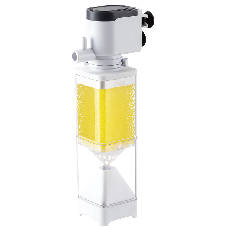 松寶（sobo）魚缸過濾器內(nèi)置三合一循環(huán)過濾增氧泵抽水吸便凈水AQ-6200F款10W