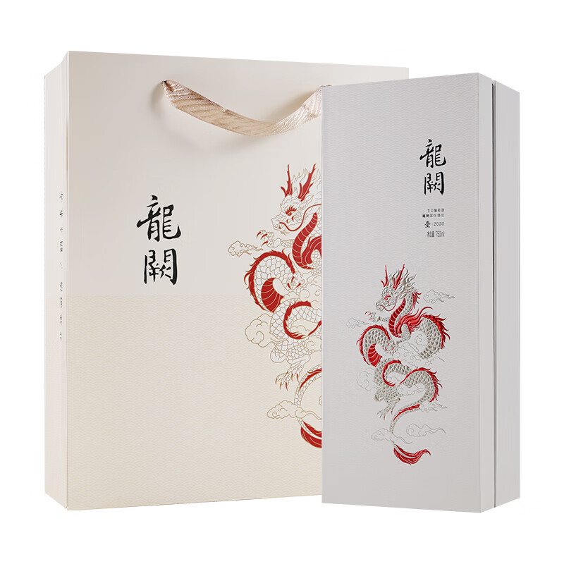 威龙官方店 威龙龍闕干型葡萄酒 龍闕·臺 高档礼盒 威龙龍闕·臺干白750ml礼盒