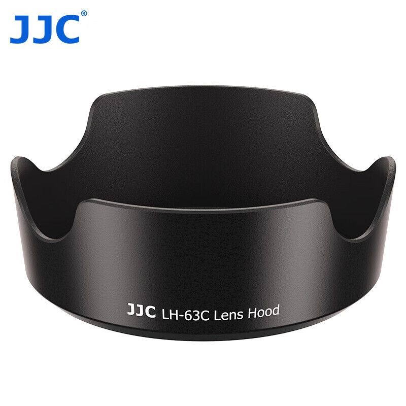 JJC 适用佳能EF-S 18-55 STM遮光罩58mm镜头90D 80D 60D 850D 800D 200D2II二代单反相机配件EW-63C怎么看?