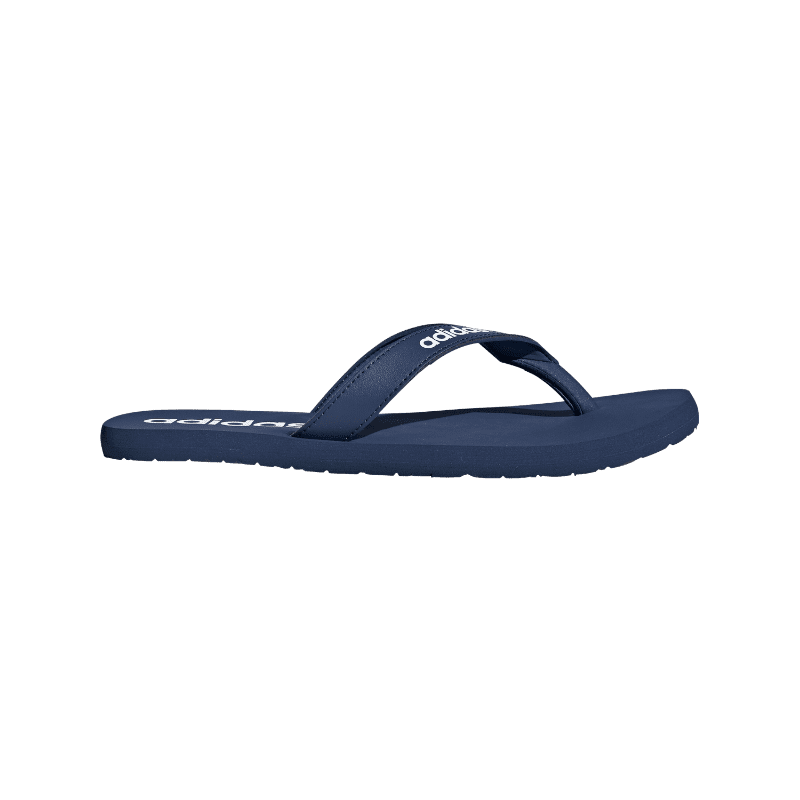 adidas EEZAY休閑沙灘拖鞋人字拖男子夏季阿迪達(dá)斯輕運(yùn)動EG2041 藏青藍(lán)/白色 42(260mm)