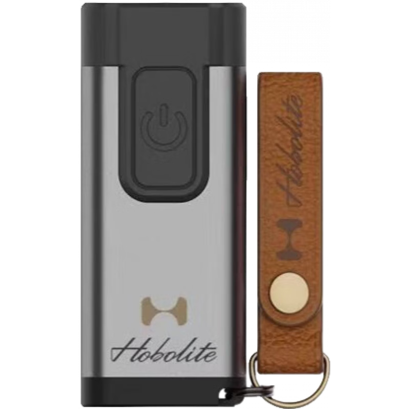 Hobolite或泊周邊戶外激光照明兩用鑰匙扣燈便攜磁吸燈筆燈照明激光皮革筆 Hobolite 鑰匙扣燈