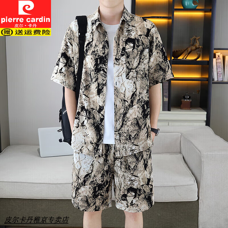 ���ڲ�����Ƥ������Ʀ˧����һ����2025�¿��ļ���˿��װ�л���������̿�ɳ̲������ 062-1����ɫ ����+�̿�  ���� 2XL