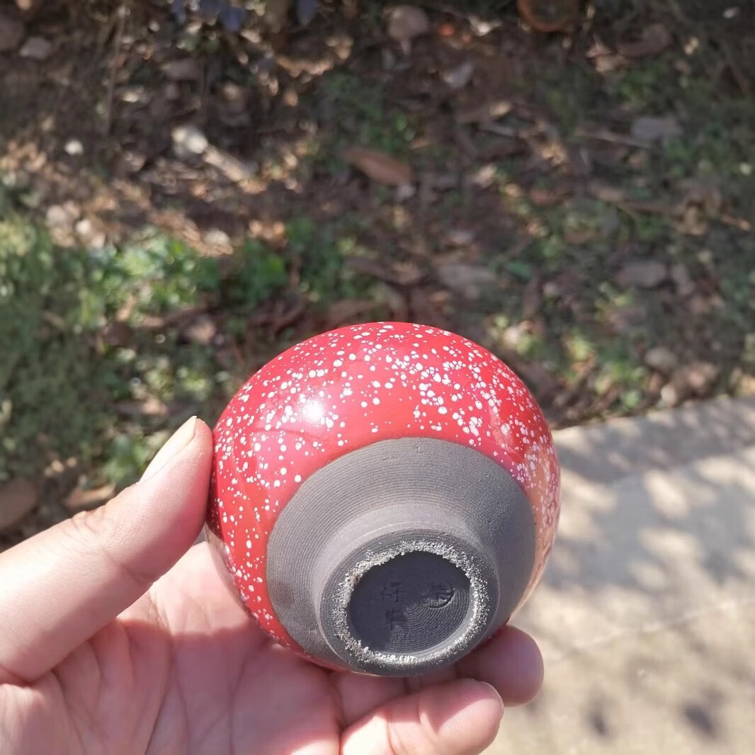 茶盏刘得华手工雪花主人杯功夫茶具闻香品茗杯 雪花建盏