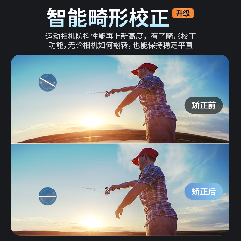 摄徒高清5k运动相机潜水防水下运动摄像机骑行旅游vlog摩托车电动车头盔户外拍摄骑行公路行车记录仪 X20【4800W像素+1350毫安+裸机防水】 高配【防水壳+数据线+各类配件】 128G