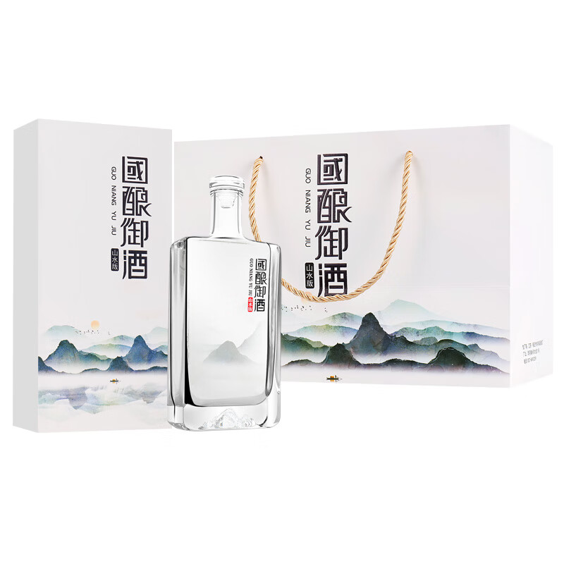 浓匠国酿山水版白酒整箱42度浓香型500ml*6瓶限量特调 42度 500mL 6瓶