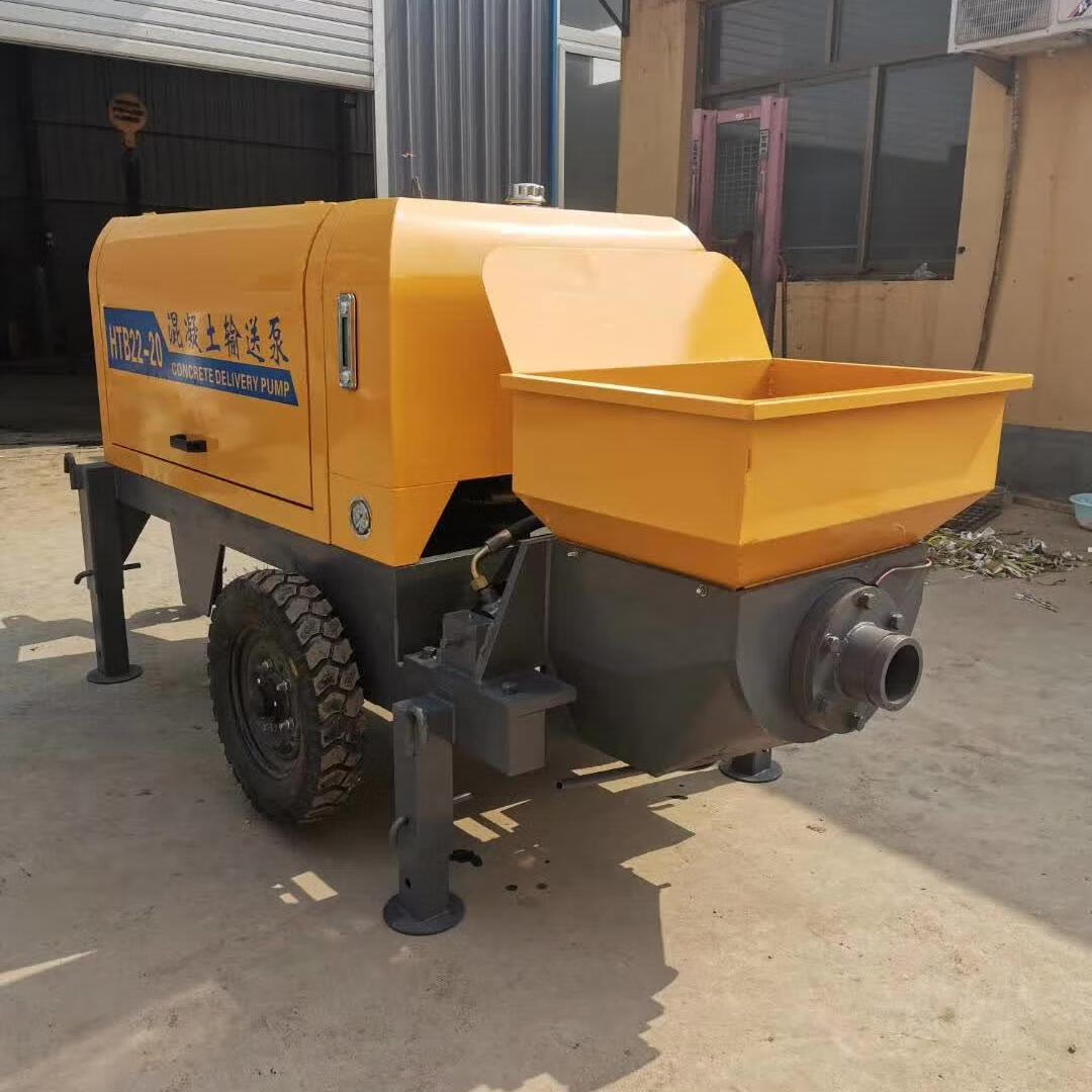 科至途柴油版浇筑泵车二次结构混凝土输送泵构造柱泵小型细石混泥土细