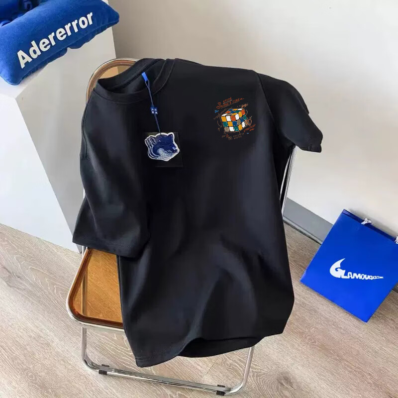 FOURDATRY�¿��ɫ���޶���T��Ů������Ƹ�С��ӡ���������� ��ɫ-�ؿ�ӡ��ħ�� M ��105-120� 34.3Ԫ