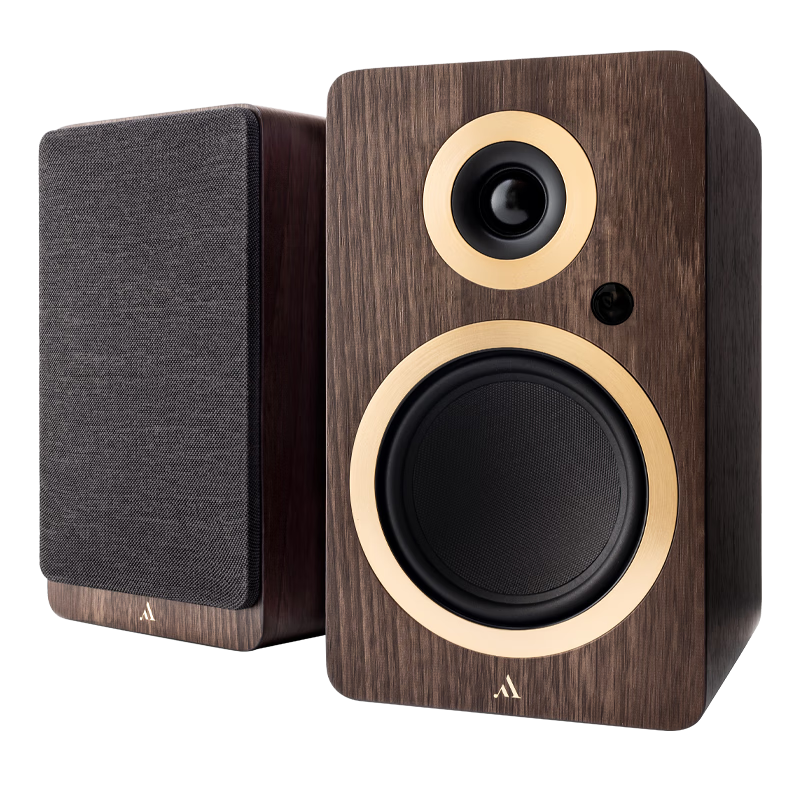 達(dá)尼（DALI）阿爾歌ARGON FORTE A5MK2有源藍(lán)牙音箱 高保真音響 a5丹麥電腦電視音響  胡桃木色（一對）