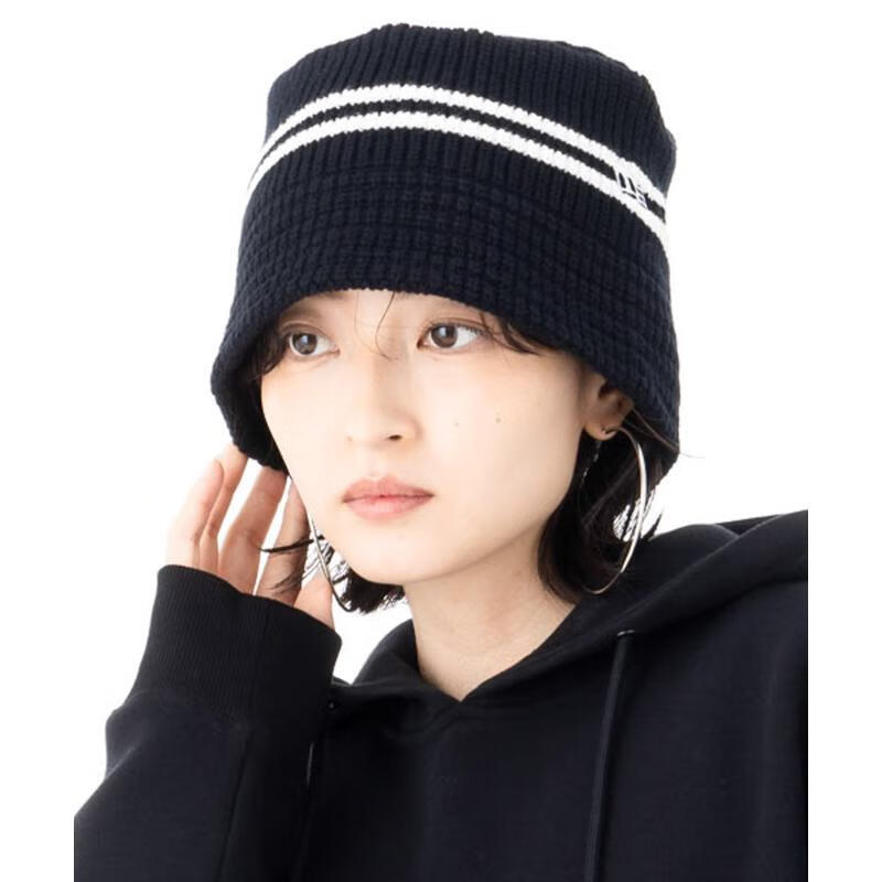 NEW ERA中性针织鸭舌帽休闲运动帽防晒时尚户外配饰 Black series M/L