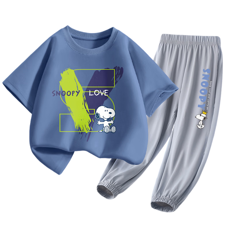 ���ڲ�����ʷŬ�ȣ�SNOOPY��ͯװ��ͯ������װ��Ůͯ����t�����ÿ� ������ĸ+��ɫ�ʹ�  150