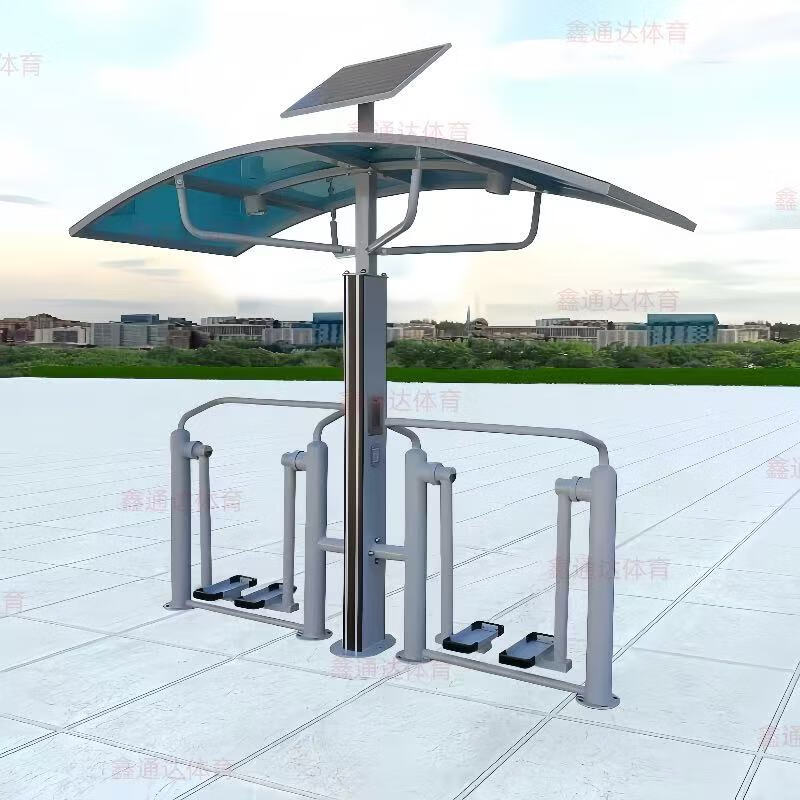 hkda户外智能二代健身器材小区公园广场智能健身器材室外智能健身路径