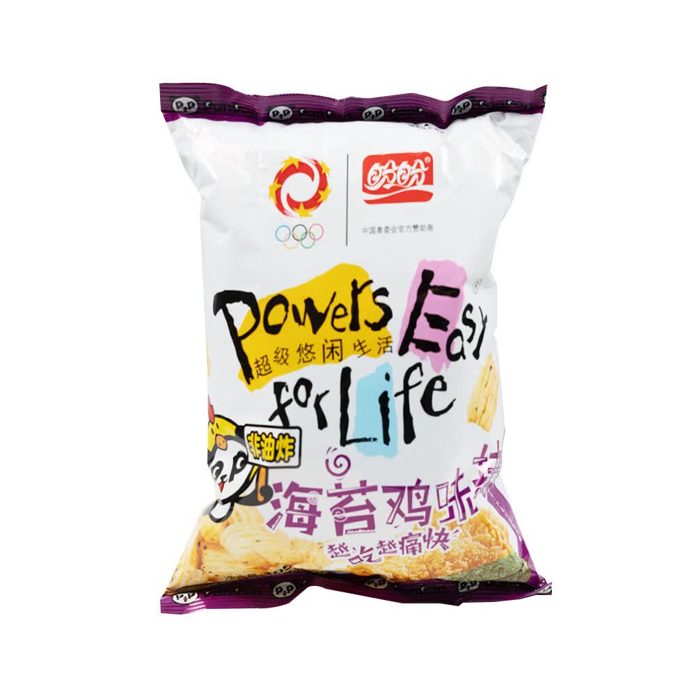 盼盼麦香鸡味块105克大包鸡味块烧烤墨西哥膨化食品办公解馋零食 盼盼