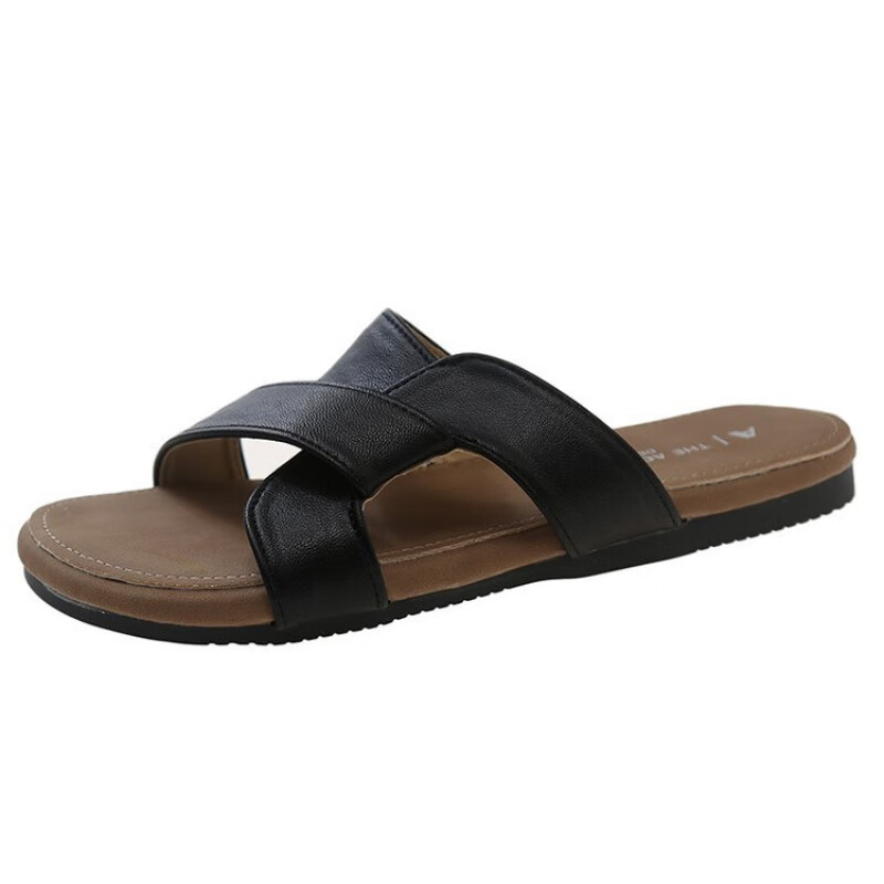 FOURDATRY�������ЬŮ�ļ��⴩2025���¿ʽ���ŷ�����ƽ��ɳ̲�������� ��ɫ 35