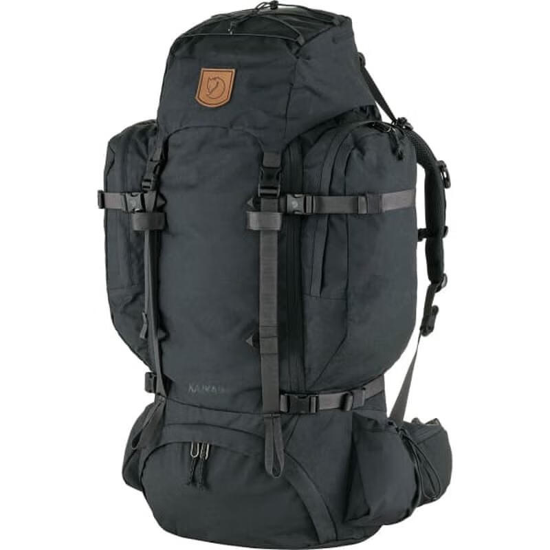 FJALLRAVEN男士升大容量戶(hù)外背包 可調背負系統舒適登山包 Black M/L