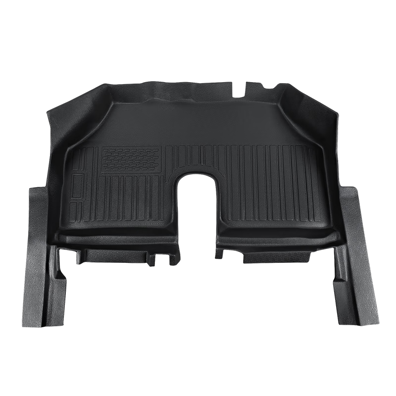 指南針適用五菱之光EV腳墊新能源全包圍汽車專用主駕駛tpe全包 后備箱墊 全車款-雙層tpe+黑灰雪妮絲+tpe后備箱墊
