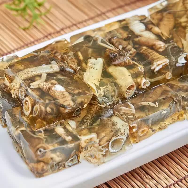 闽南安海土笋冻25枚厦门土笋冻新鲜土笋鲜做闽南厦门特产酒楼供应 方