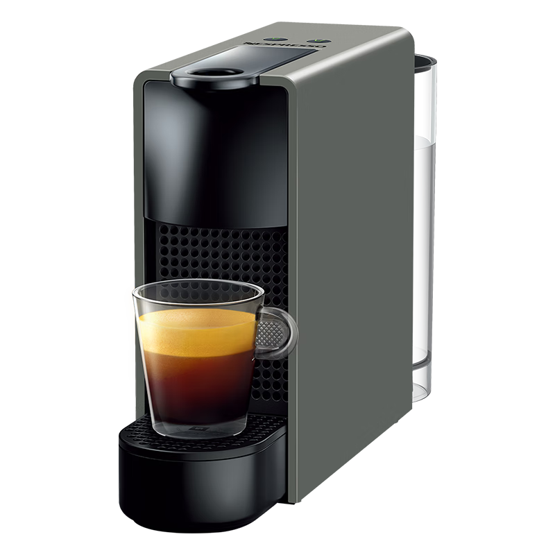 NESPRESSO 浓遇咖啡 Essenza Mini系列 C30 胶囊咖啡机 灰色